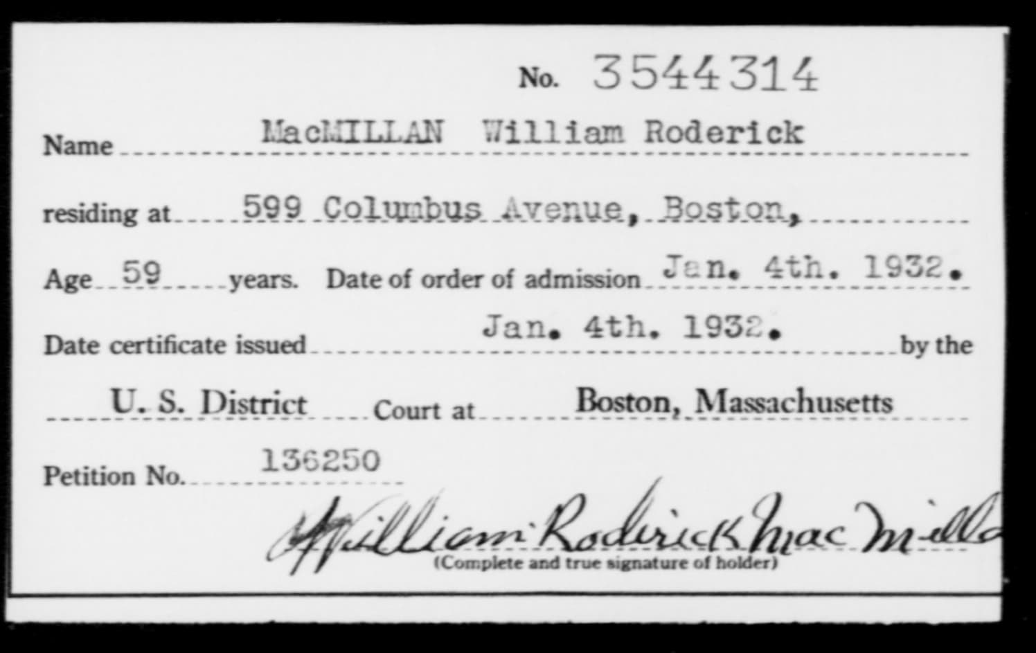 William MacMillan